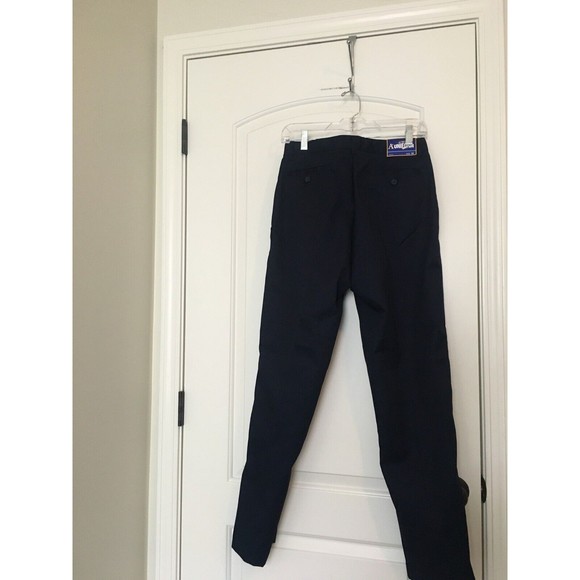 A+ School Uniform Pants Boys Size 16 Navy Blue - Picture 8 of 12